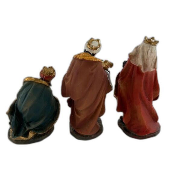 Robert Stanley Promise Of Christmas Creche 11 Resin Figures Orig Box Circa 2015 - Picture 8 of 13